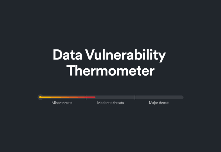 Termometro della vulnerabilità dei dati